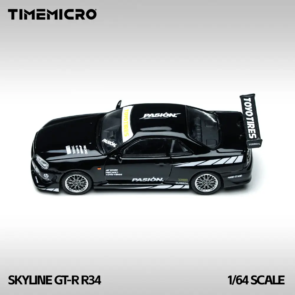 Time Micro 1/64 Nissan Skyline GT-R R34 