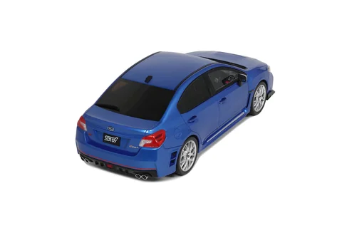 Otto 1/18 SUBARU WRX STI S207 WR BLUE PEARL 2015 Resin Model