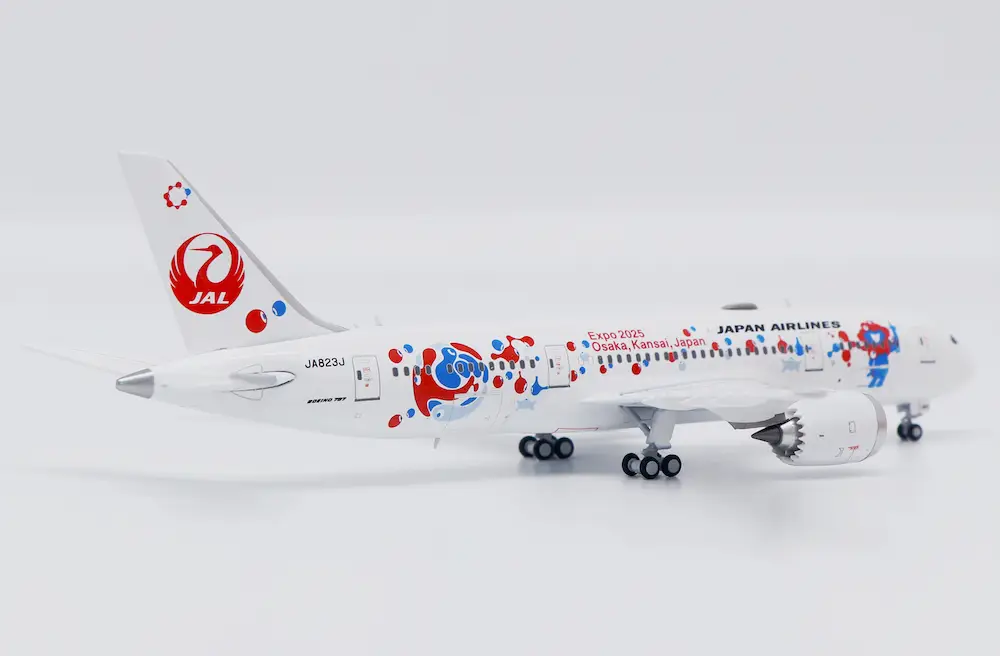 JCWings 日本航空 JAL B787-8 JA833J 1/400 1:400 JC Wings Japan Airlines JAL Boeing B787-8 JA833J