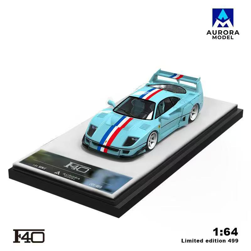 Aurora Model AM 1/64 Ferrari F40 Modified Version Diecast Model