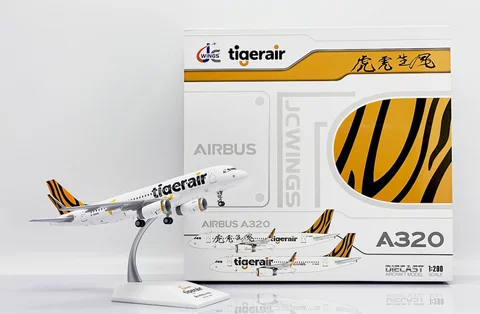 JC Wings 1/200 Tigerair Taiwan Airbus A320 B-50018 - 收藏家