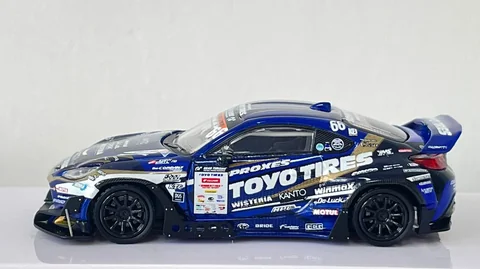 GULLIVER64 1/64 GR86 Team Toyo Tires Drift D1GP 2025 - 收藏家模型