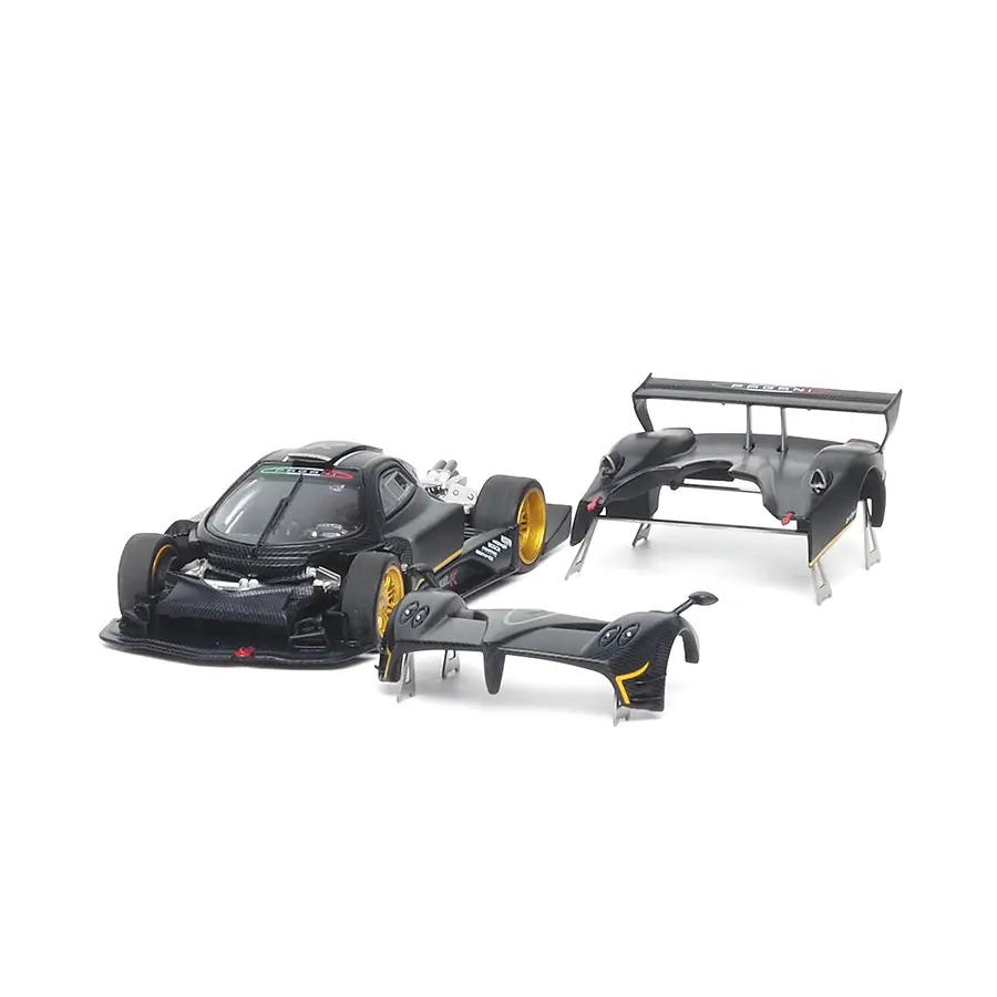 Almost Real ARbox 1/64 Pagani Zonda R Matte Carbon Fiber - 收藏家