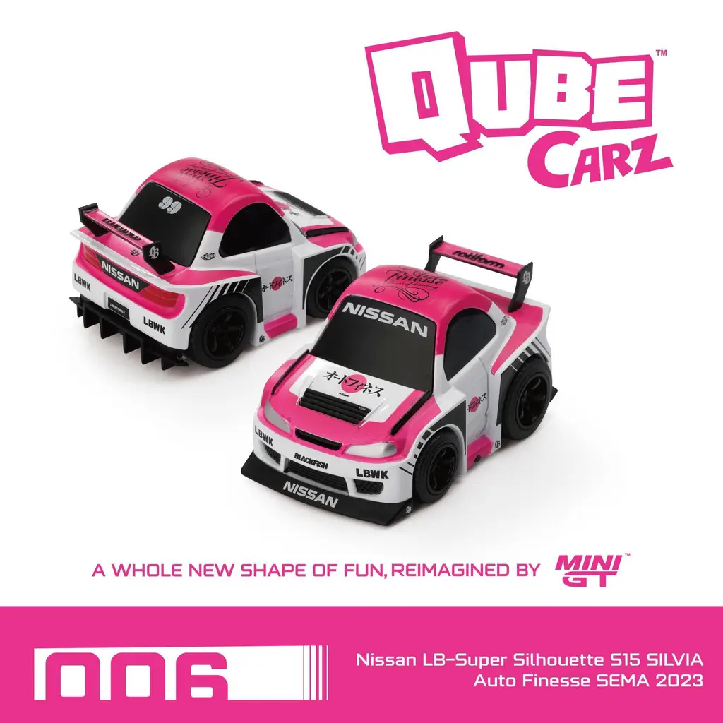 Mini GT X Cube Cars Nissan LB-Super Silhouette S15 SILVIA