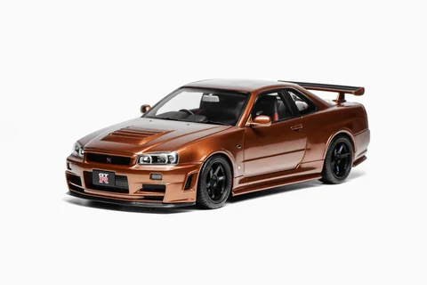 Motorhelix 1/18 Nissan Skyline GT-R R34 CUSTOMIZED VERSION Metal