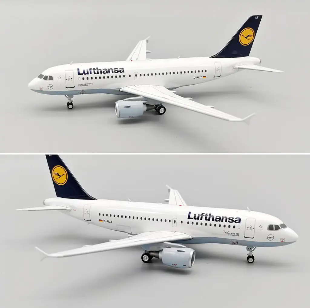 JFox JF-A319-019 1/200 Lufthansa A319-114 D-AILY - 收藏家模型飛機