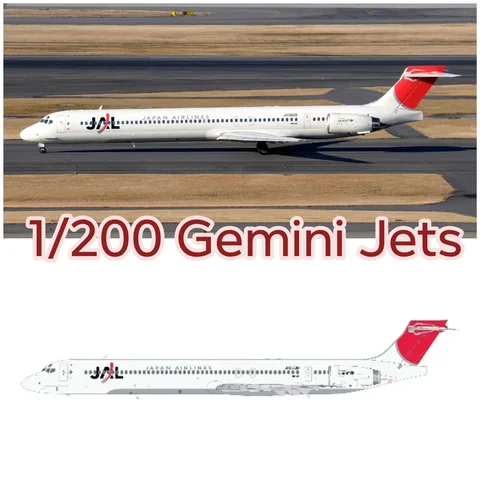 Gemini jets JAL 日本航空 MD-90 JA002D 1/200 GeminiJets 1:400 JAL