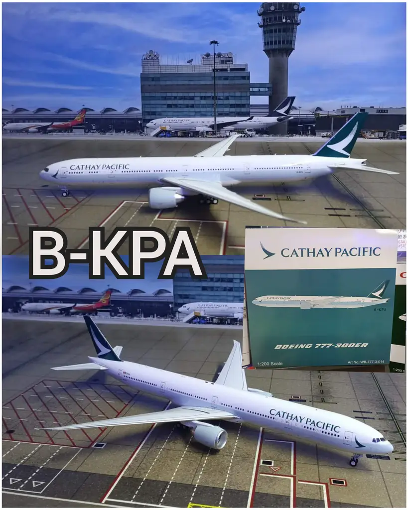 WB-777-3-014 1/200 Cathay Pacific B777-300ER B-KPA Standard