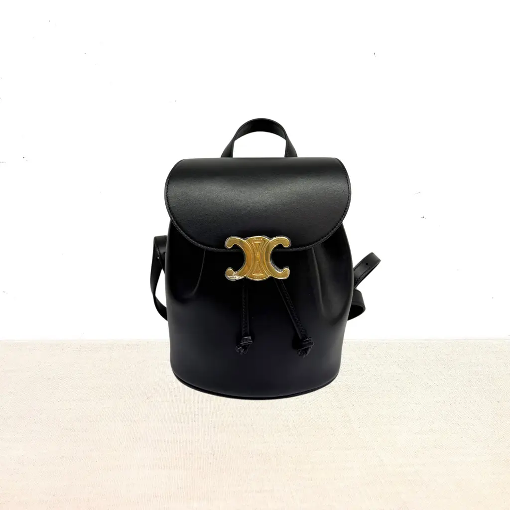 【CELINE】BACKPACK CELINE BONNIE バックパック Backpack Celine Bonnie smooth calfskin black レディース